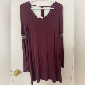 Bluenotes Burgundy Dress